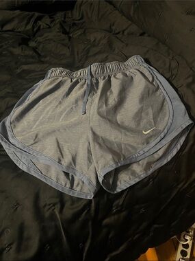 Nike Women's Powder Blue Athletic Running Shorts